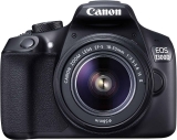 Canon Digital SLR Camera (Black) with 18-55mm ISII Lens, 16GB Card and Carry Case – EOS 1300D 18MP